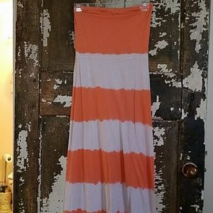Tube style maxi dress